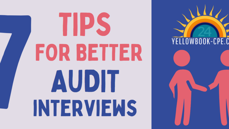 7 Tips for Audit Interviews Infographic Blog Header